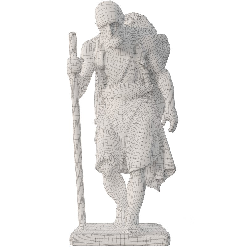 Ancient Wanderer Statue Image 5