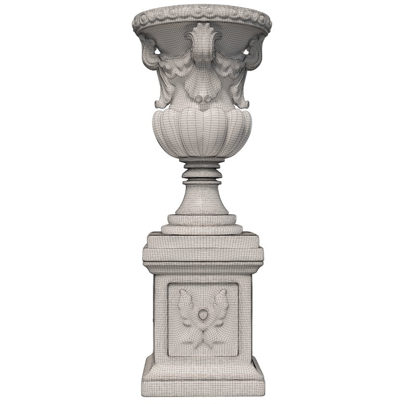 Ancient Old Stone Big Pot Image 5