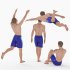 Swimmer Man in 04 Poses - Thumbnail 1