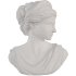 Neoclassical Female Bust with Braided Hair and Diadem - Thumbnail 5
