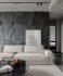 Modern living room and dining room interior scene - Thumbnail 9