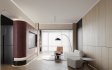 Modern living room and dining room interior scene - Thumbnail 6