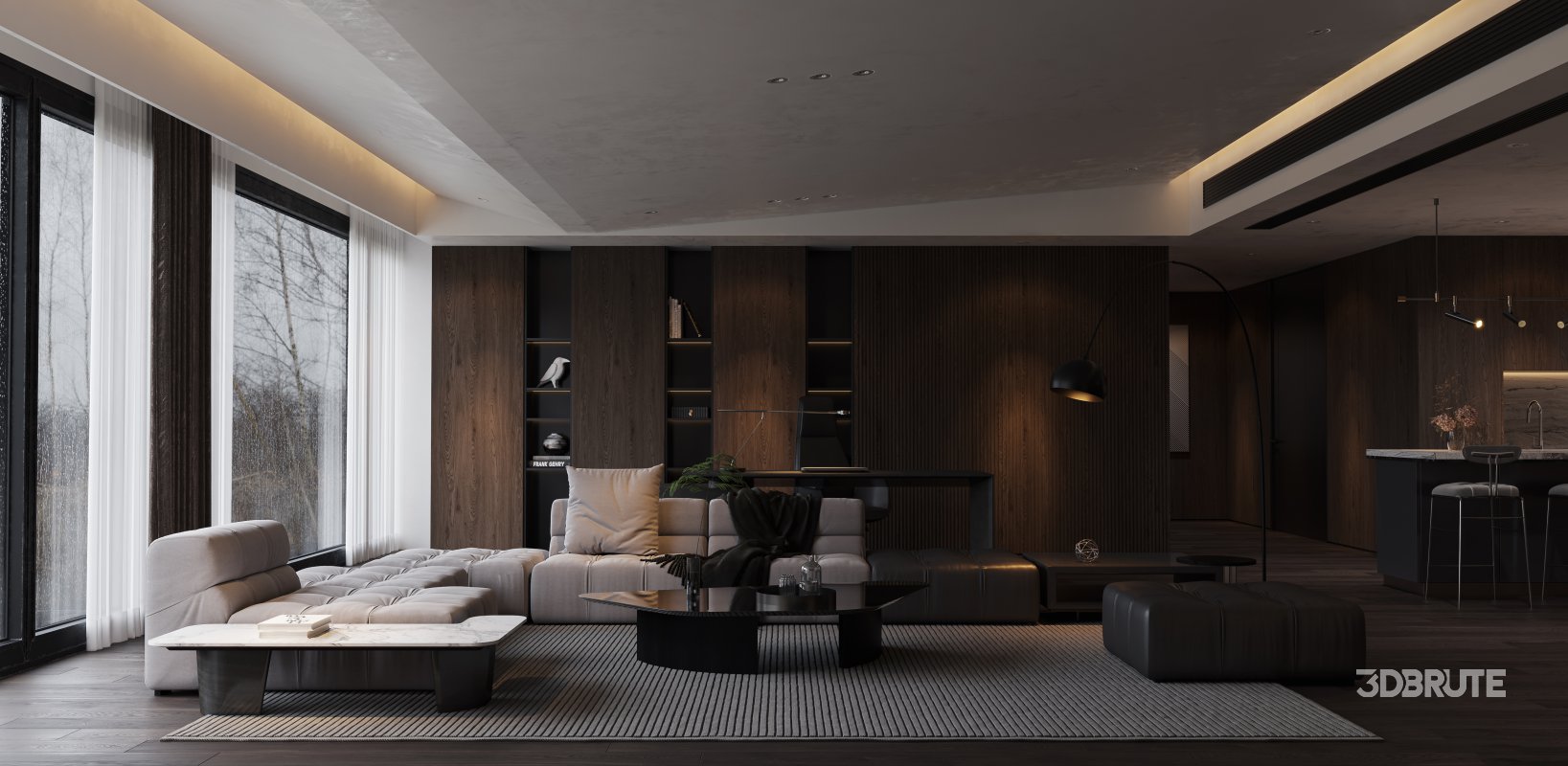 living room dining room Image 3