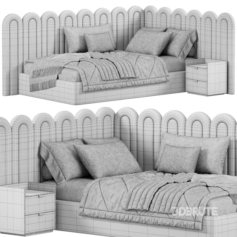 Corner bed Lego kids by sensorsleep Image 2