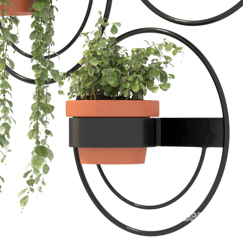 Modern Wall Planters With Geometric Designs Image 2