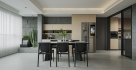 Modern living room and dining room interior scene - Thumbnail 2