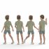 Casual Kid Boy 04 Poses - Thumbnail 4