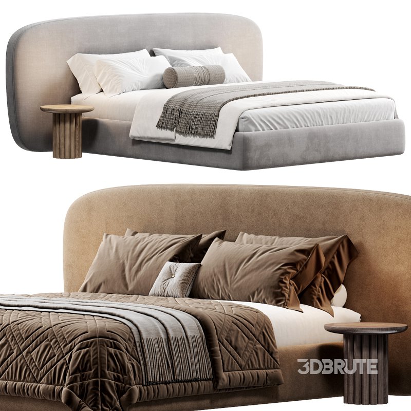 Soft bed Molina by Oneandhome Image 1