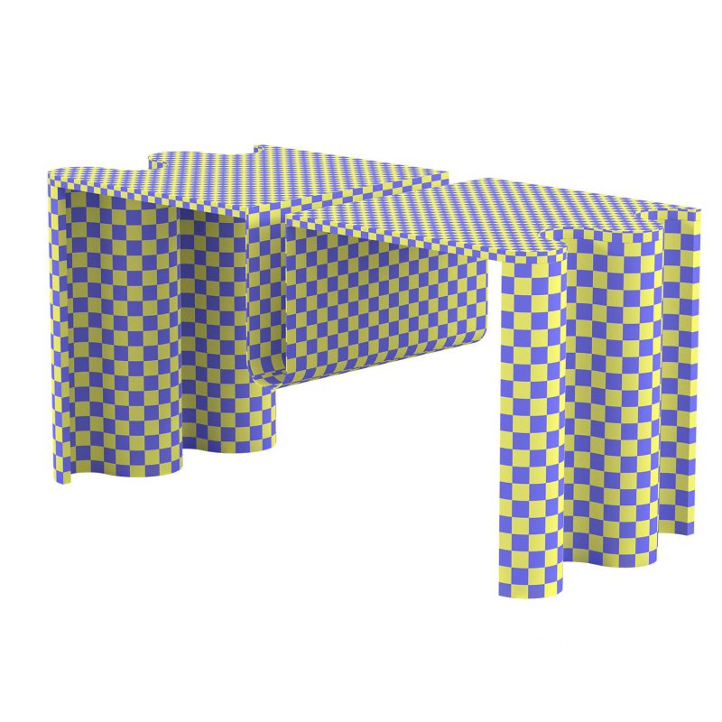 cloth coffee table Image 6