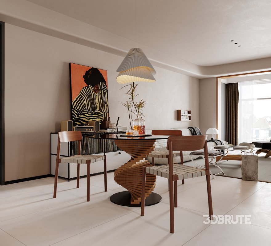 living room dining room Image 1