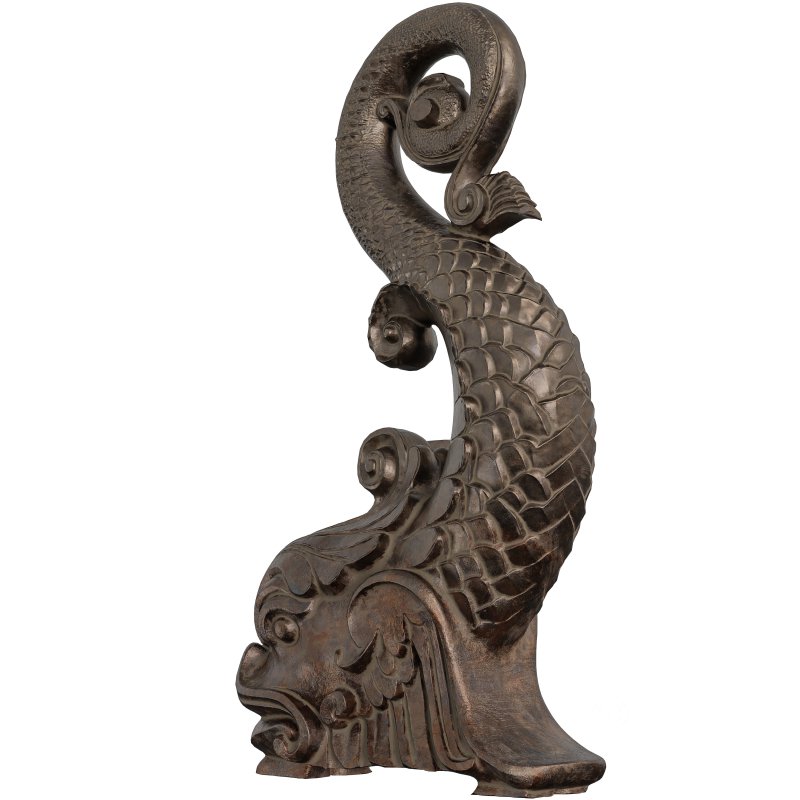 Antique Asian Dragon Architectural Ornaments Image 3