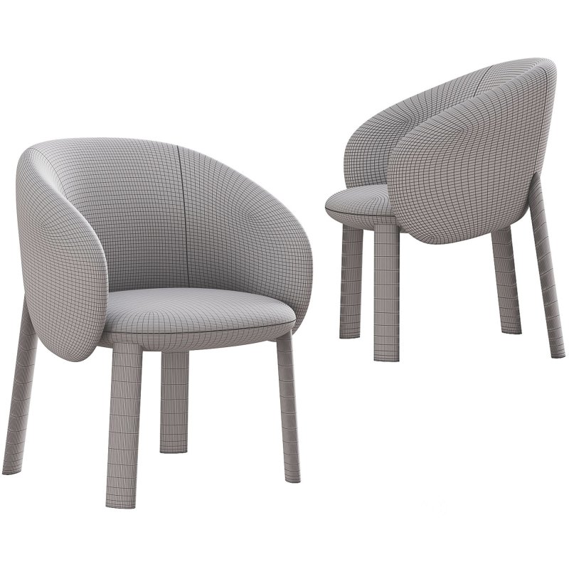 Nebulona wood chair by miniforms Image 3