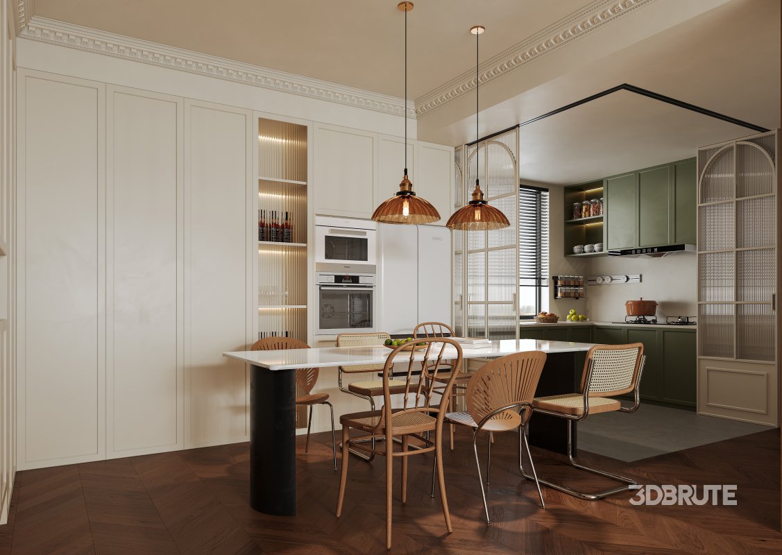 Eclectic living and dining room Image 2