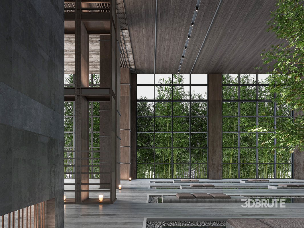 Modern hotel lobby Image 1