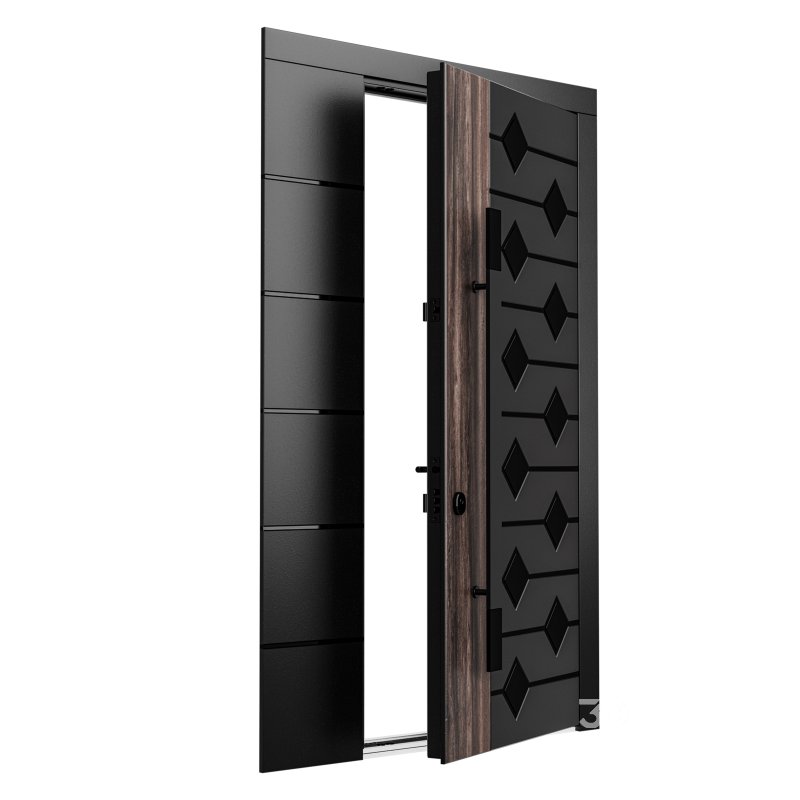 Enterance door set 002 Image 2