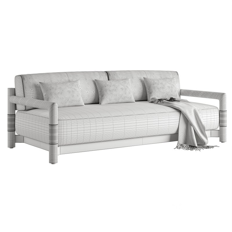 Fable Outdoor Sofa-Fourhands Image 4