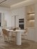 Modern living room and dining room interior scene - Thumbnail 1