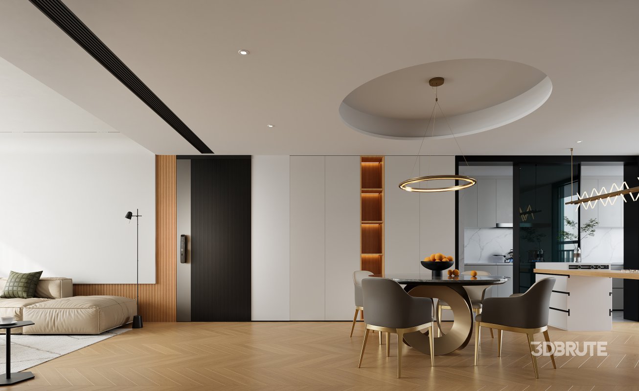 living room dining room Image 1