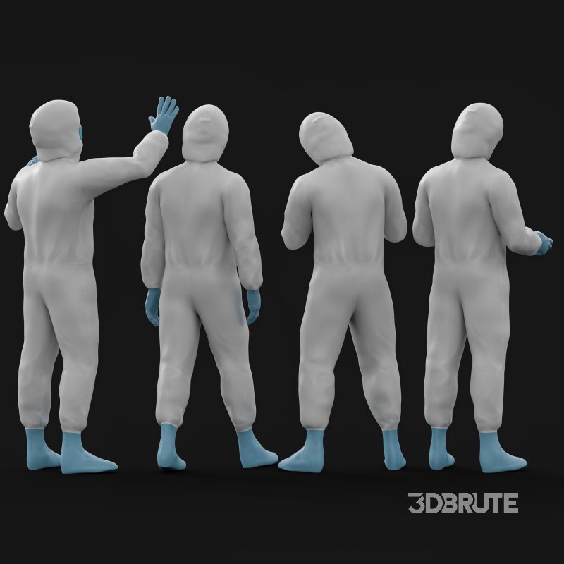 Laboratory Scientist Man 04 poses Image 5