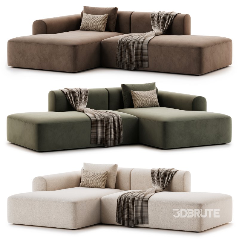 Tenksom Klein Ecksofa Rund Image 2