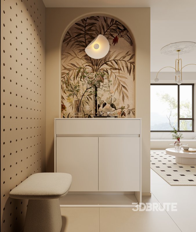 living room dining room bedroom Image 5