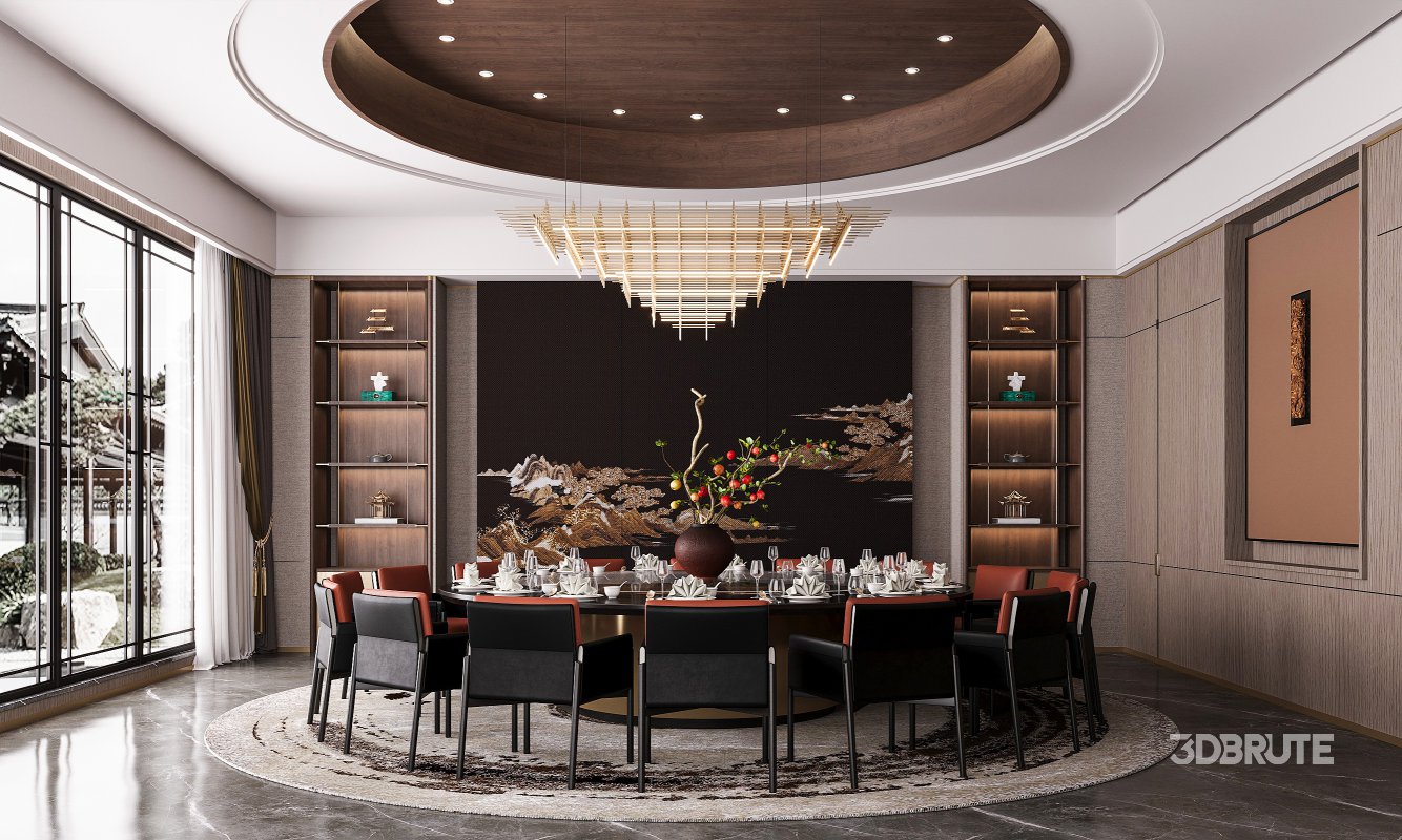 Modern dining room Image 1