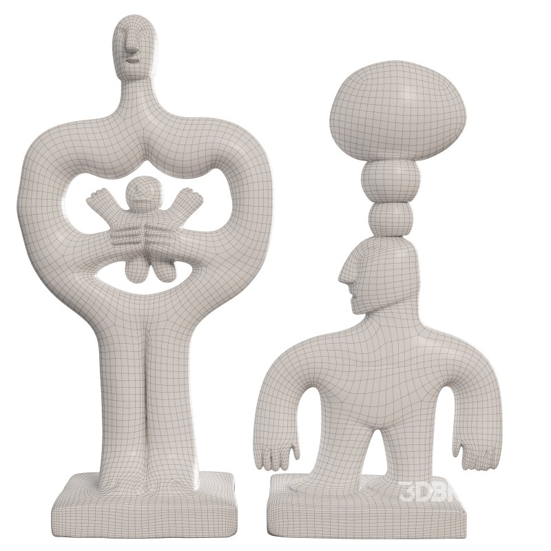 Concrete HIstorian Statue 02 Image 1