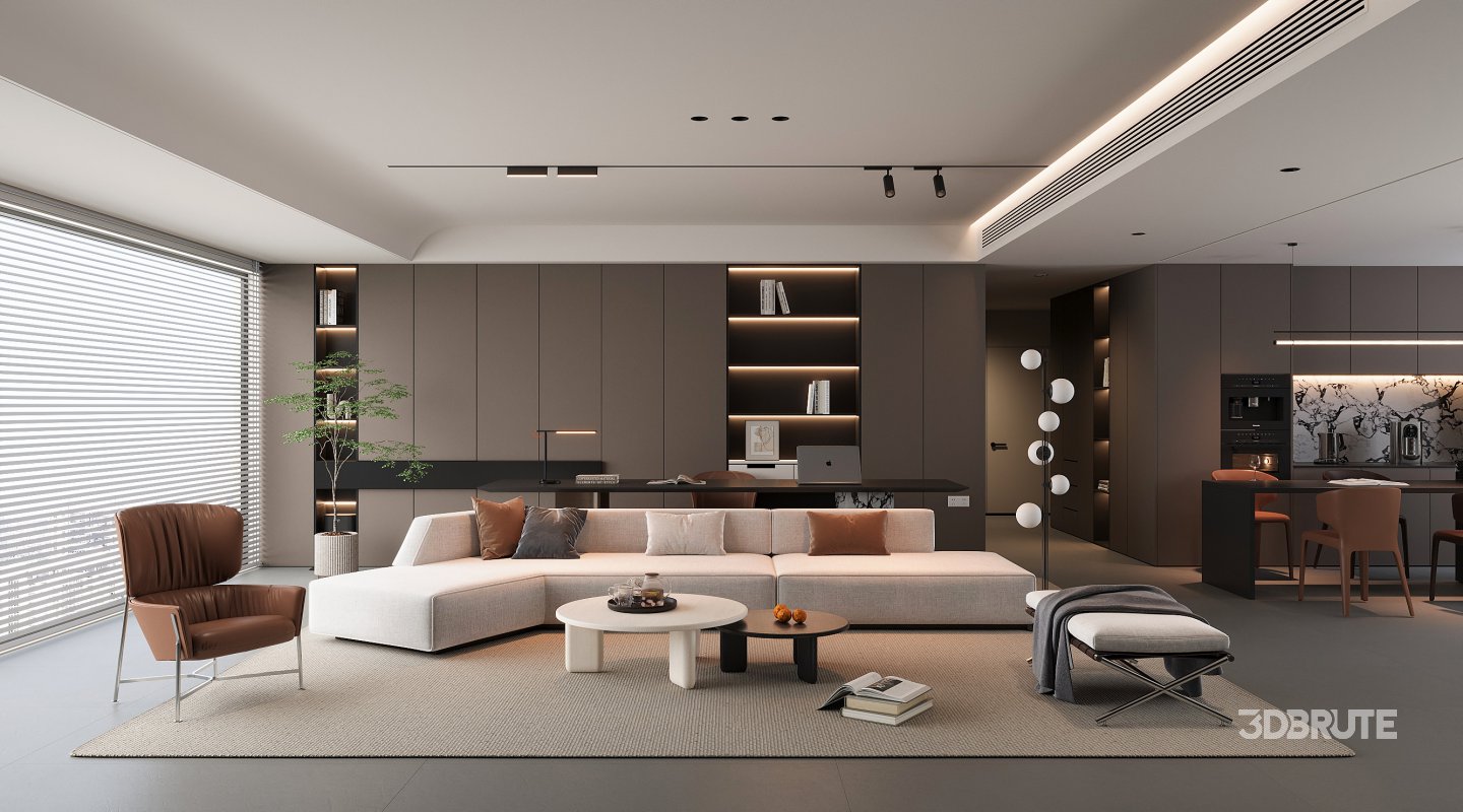 modern living room Image 1