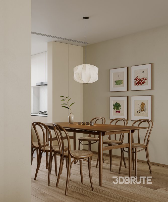 Eclectic living and dining room Image 4