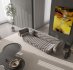Modern living room and dining room interior scene - Thumbnail 12