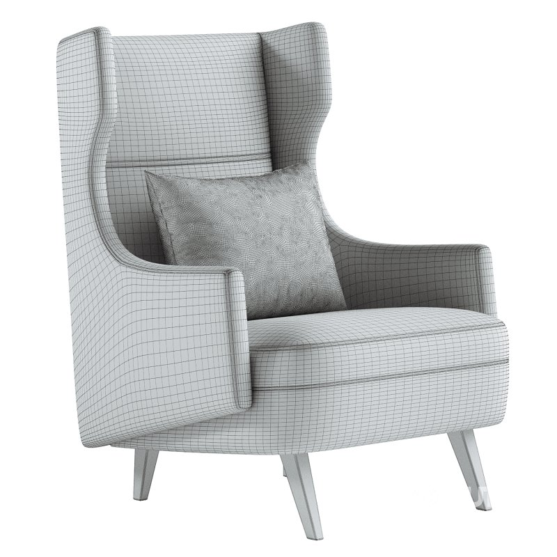 Budelli Cloud Wing Chair Image 1