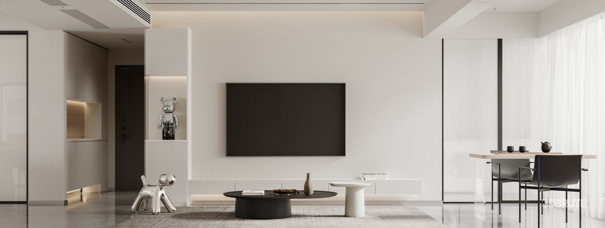 living room dining room Image 4