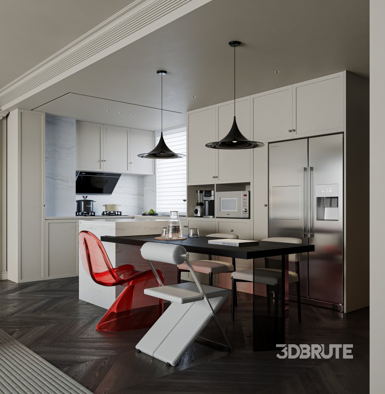 Eclectic living and dining room Image 1