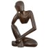 Wooden Thinking Statue - Thumbnail 3
