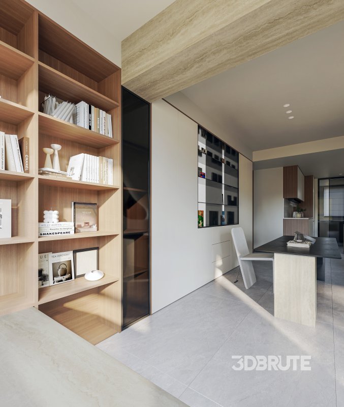 Modern living and dining room Image 12