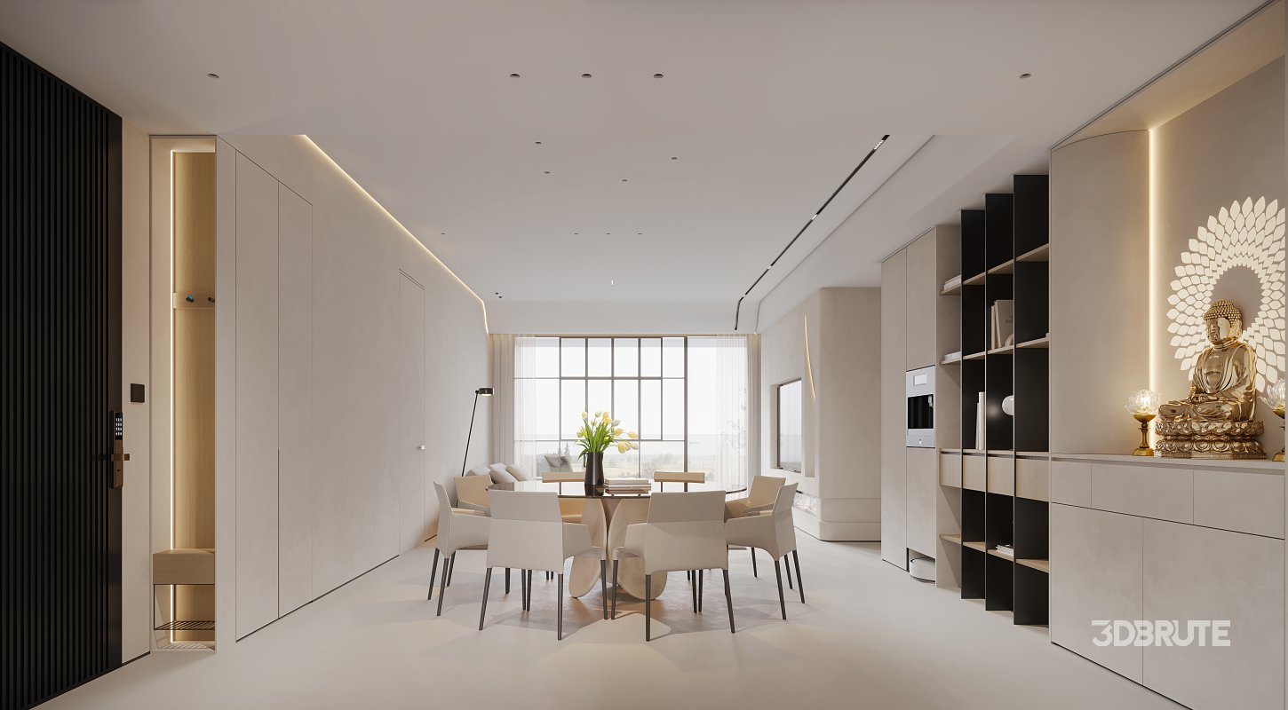 living room dining room Image 3