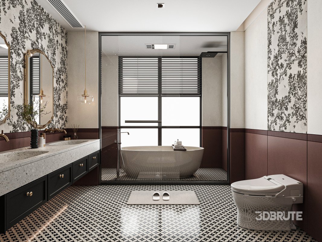 modern bathroom Image 1