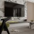 Modern living room and dining room interior scene - Thumbnail 5
