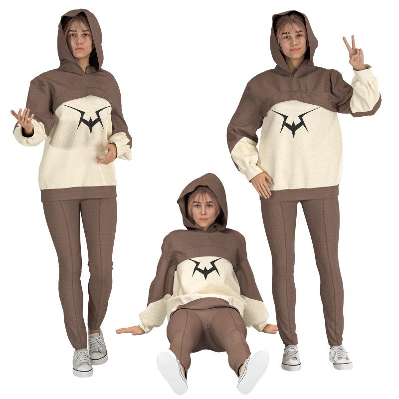 Casual woman 03 Poses Image 2