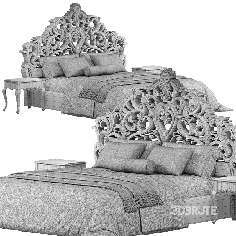 Giorgio Casa MEMORIE VENEZIANE Bed Image 5