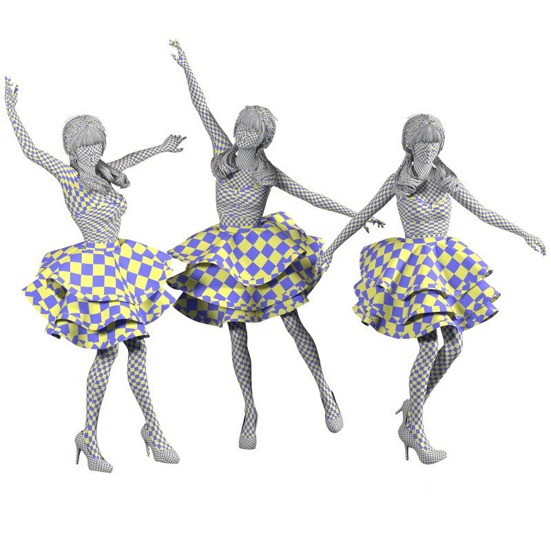 Asian Dancer girl 01 Image 3