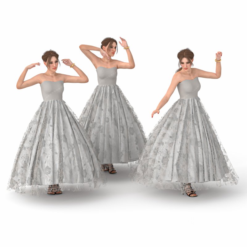 Bride 03 poses Image 1