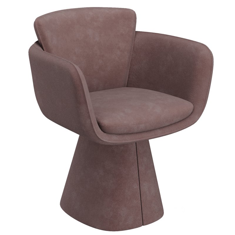 Rune Swivel Dining Chair Beige Image 5