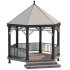 Modern Glass & Steel Gazebo - Thumbnail 3