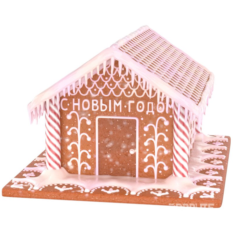 Gingerbread House for New Year Image 1