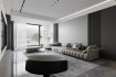 Modern living room and dining room interior scene - Thumbnail 4