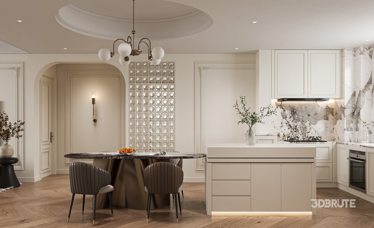 Eclectic living and dining room Image 1