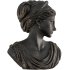 Neoclassical Female Bust with Braided Hair and Diadem - Thumbnail 3
