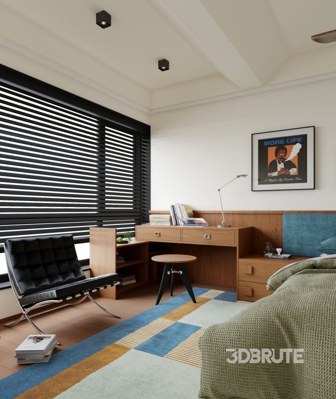 Bedroom interior scenes Image 2