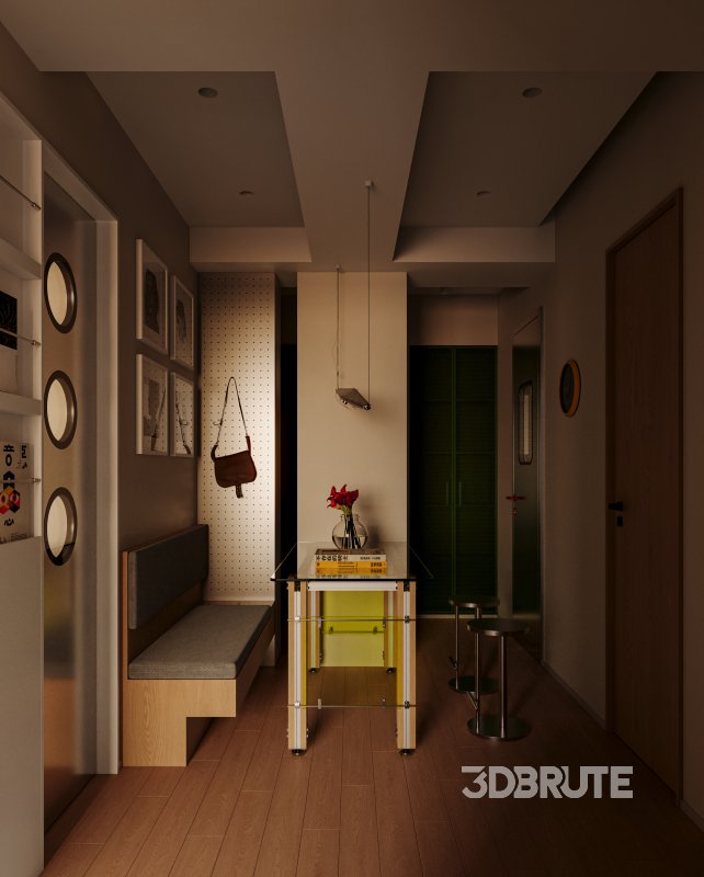 living room dining room kitchen bedroom Image 8